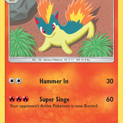 Quilava (41/214) [Sun & Moon: Lost Thunder]