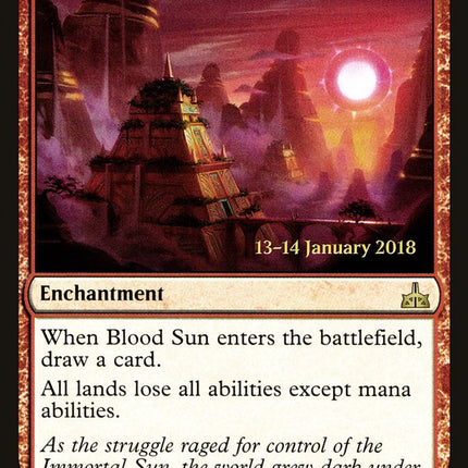 Blood Sun [Rivals of Ixalan Prerelease Promos]