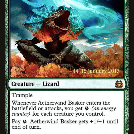 Aetherwind Basker [Aether Revolt Prerelease Promos]