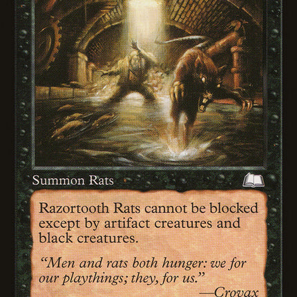 Razortooth Rats [Weatherlight]