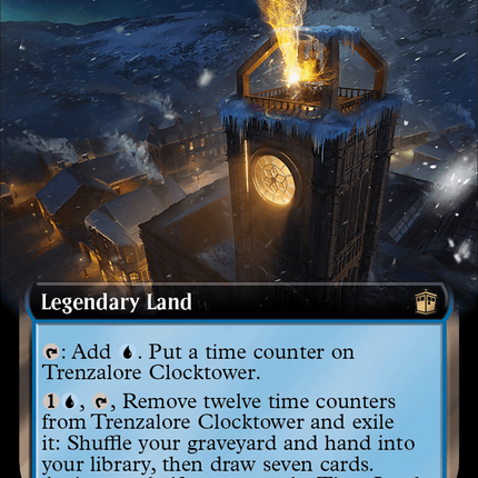 Trenzalore Clocktower (Extended Art) (Surge Foil) [Doctor Who]