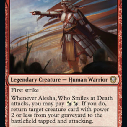 Alesha, Who Smiles at Death [Dominaria United Commander]