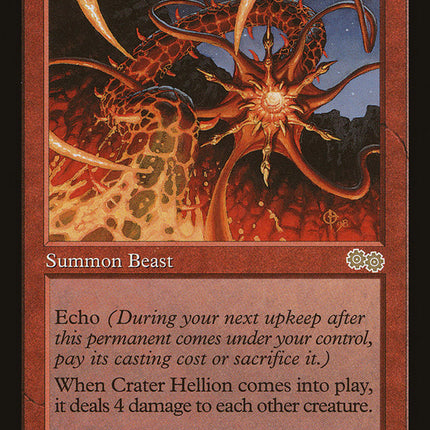 Crater Hellion [Urza's Saga]