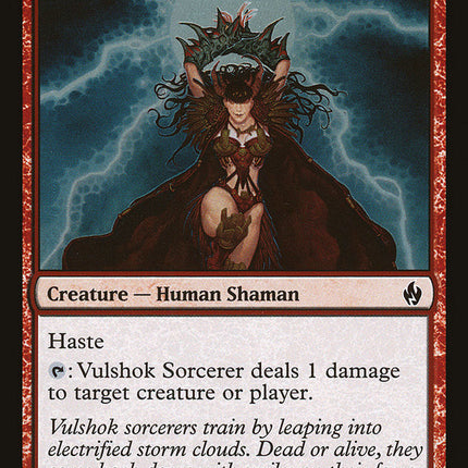 Vulshok Sorcerer [Premium Deck Series: Fire and Lightning]