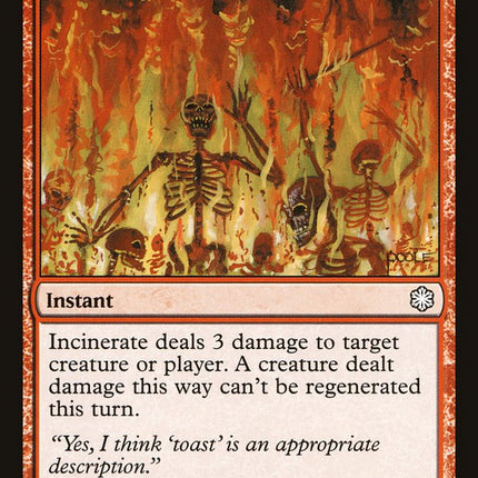 Incinerate [Coldsnap Theme Decks]