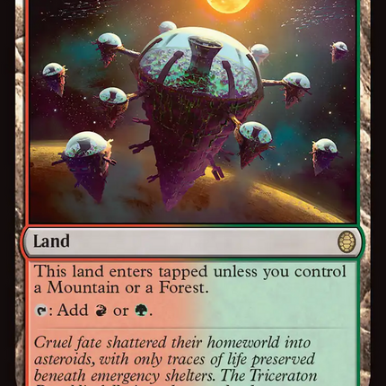 Rootbound Crag [Teenage Mutant Ninja Turtles Commander]