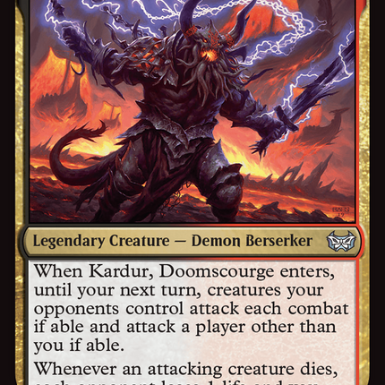 Kardur, Doomscourge [Duskmourn: House of Horror Commander]