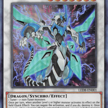 Clear Wing Synchro Dragon [LED8-EN001] Super Rare