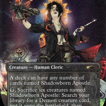 Shadowborn Apostle (681) (Borderless) [Secret Lair Drop Promos]