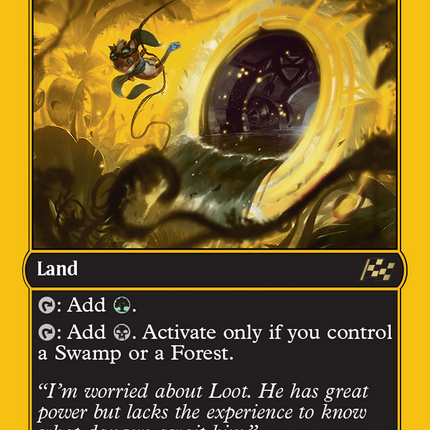 Wastewood Verge (First-Place Foil) [Aetherdrift]