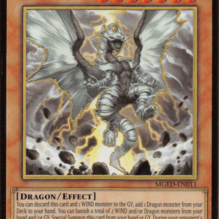 Tempest, Dragon Ruler of Storms [MGED-EN011] Gold Rare