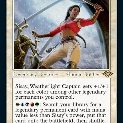 Sisay, Weatherlight Captain (Retro) [Modern Horizons]