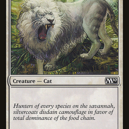 Silvercoat Lion [Magic 2010]