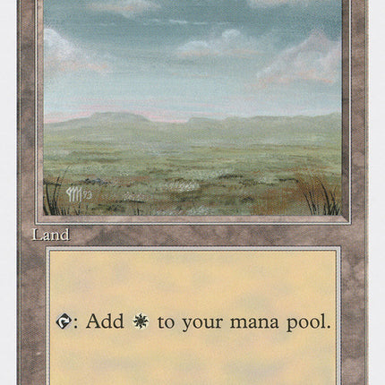 Plains (Signature on Bottom Left) [Introductory Two-Player Set]