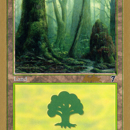 Forest (329) (Brian Kibler) [World Championship Decks 2002]