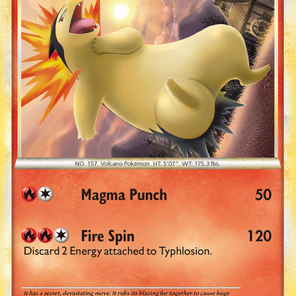 Typhlosion (32/123) [HeartGold & SoulSilver: Base Set]