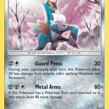 Cobalion (129/214) [Sun & Moon: Lost Thunder]