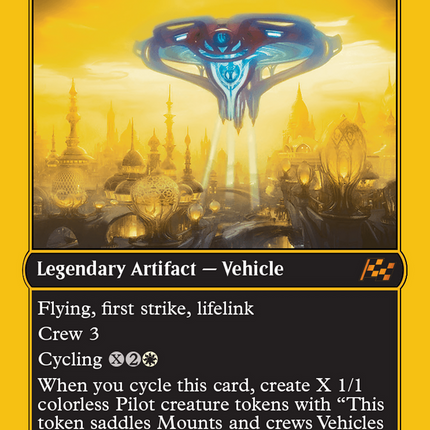 Valor's Flagship (First-Place Foil) [Aetherdrift]