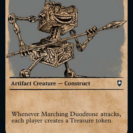 Marching Duodrone (Showcase) [Commander Legends: Battle for Baldur's Gate]