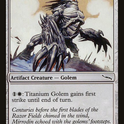 Titanium Golem [Mirrodin]