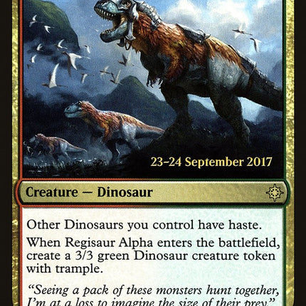 Regisaur Alpha [Ixalan Prerelease Promos]