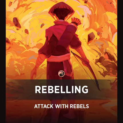 Rebelling Theme Card [Avatar: The Last Airbender Tokens]