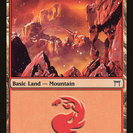 Mountain (302) [Champions of Kamigawa]