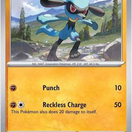 Riolu (113/198) [Scarlet & Violet: Base Set]