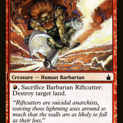 Barbarian Riftcutter [Ravnica: City of Guilds]