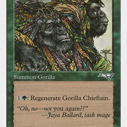 Gorilla Chieftain [Anthologies]