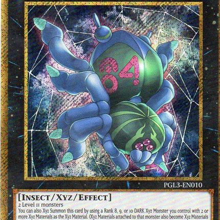 Number 84: Pain Gainer [PGL3-EN010] Gold Secret Rare