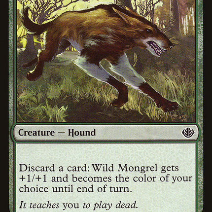 Wild Mongrel (Garruk vs. Liliana) [Duel Decks Anthology]