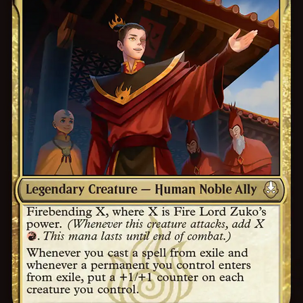 Fire Lord Zuko [Avatar: The Last Airbender]
