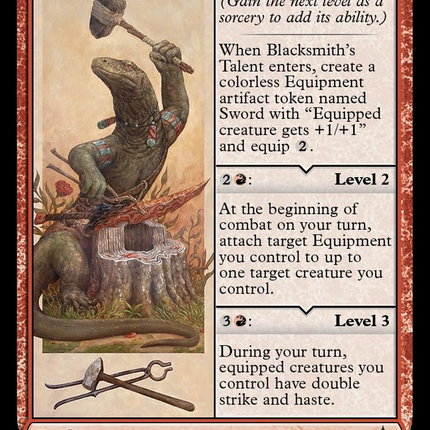 Blacksmith's Talent [Bloomburrow]