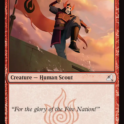 Warship Scout (0285) [Avatar: The Last Airbender: Eternal-Legal]