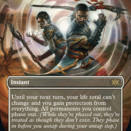 Teferi's Protection (Borderless Alternate Art) [Double Masters 2022]
