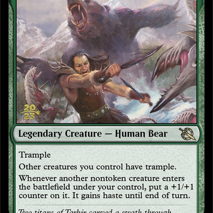 Surrak and Goreclaw [March of the Machine Prerelease Promos]