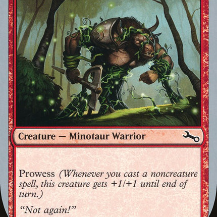 Target Minotaur (Vine Art) [Unstable]