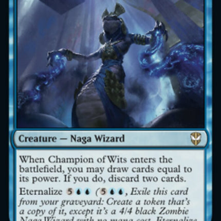 Champion of Wits [Streets of New Capenna Commander]