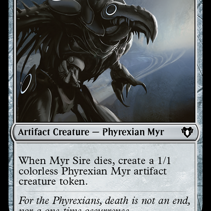 Myr Sire [Commander Masters]