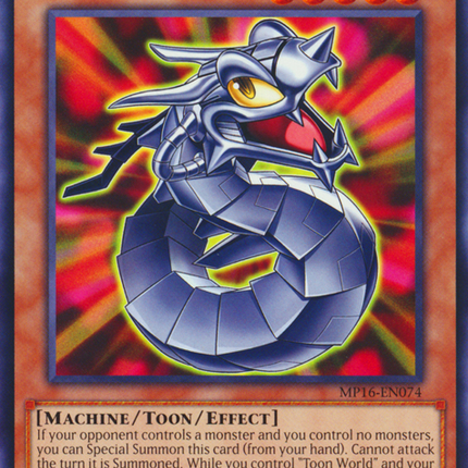 Toon Cyber Dragon [MP16-EN074] Rare