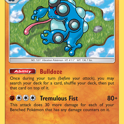Seismitoad (117/236) [Sun & Moon: Cosmic Eclipse]