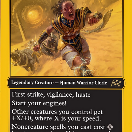 Samut, the Driving Force (First-Place Foil) [Aetherdrift]