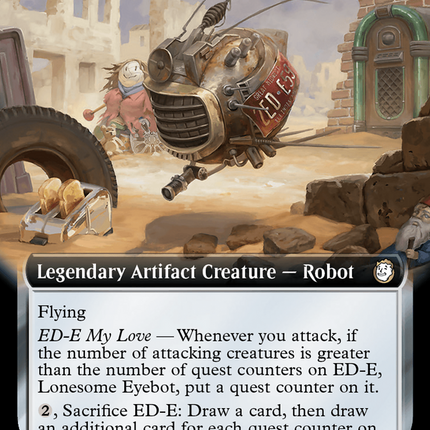ED-E, Lonesome Eyebot (Extended Art) (Surge Foil) [Fallout]
