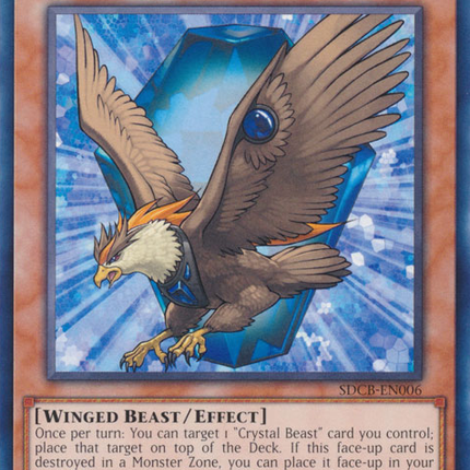 Crystal Beast Cobalt Eagle [SDCB-EN006] Common