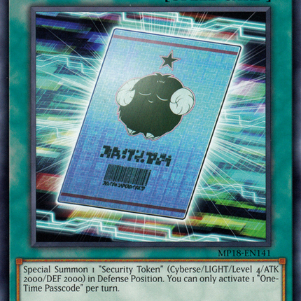 One-Time Passcode [MP18-EN141] Rare