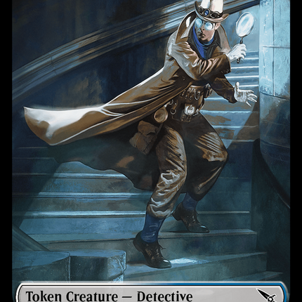 Detective // Spirit Double-Sided Token [Murders at Karlov Manor Tokens]