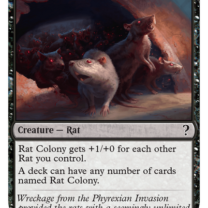 Rat Colony (White Border) [Mystery Booster 2]