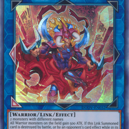 Ferocious Flame Swordsman [DUOV-EN032] Ultra Rare
