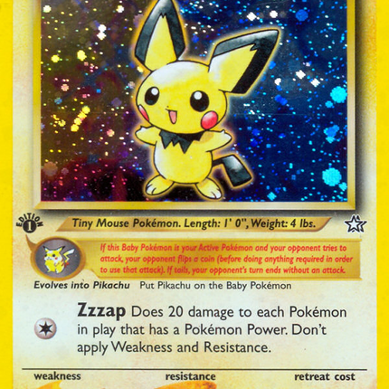 Pichu (12/111) [Neo Genesis 1st Edition]